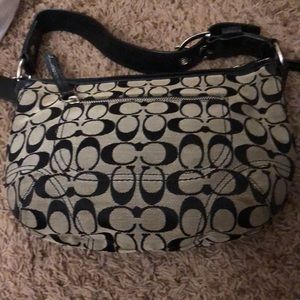 Vintage coach shoulder bag